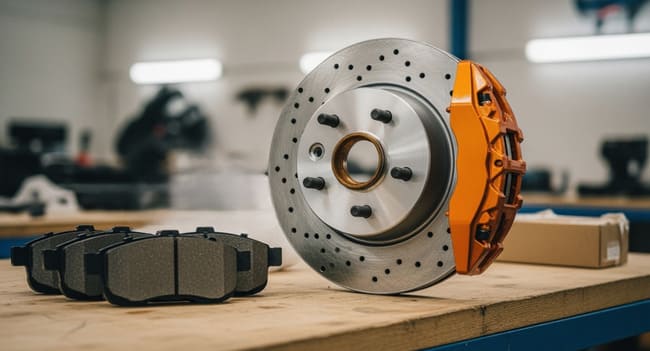 Hvor mye koster det å bytte bremseskiver og bremseklosser