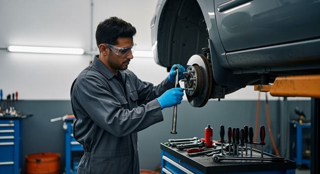 Kan jeg skifte ut bremseklosser og -skiver selv