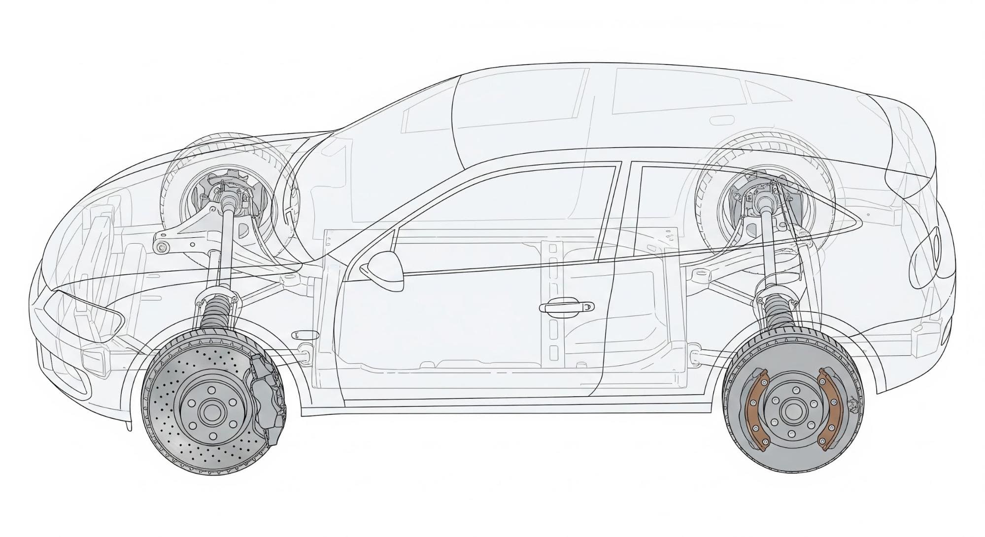 drum brakes vs disc brakes