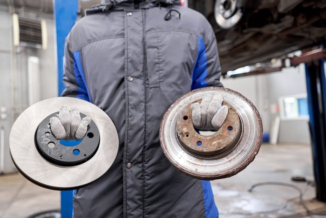 Brake discs lipped meaning