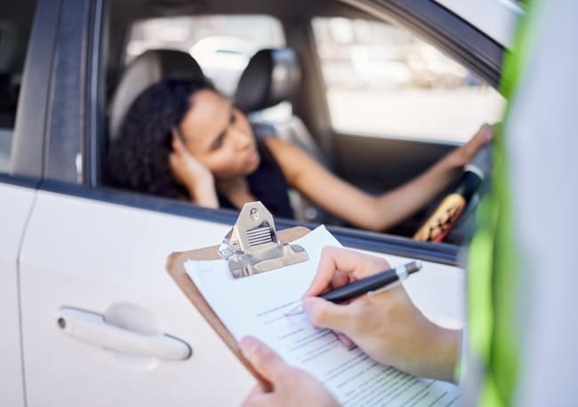 Multa por tener la ITV caducada y el coche aparcado