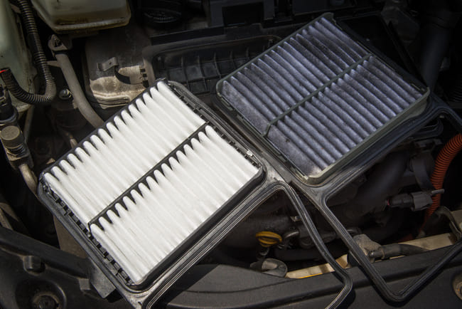 Cuándo debes cambiar el filtro de aire del motor?