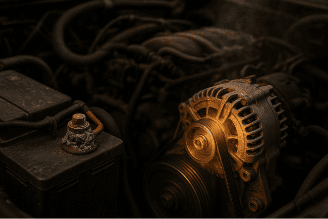 Common reasons why a car battery isn’t charging