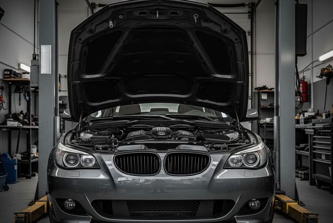 Primaire symptomen van BMW E60 HPFP-falen
