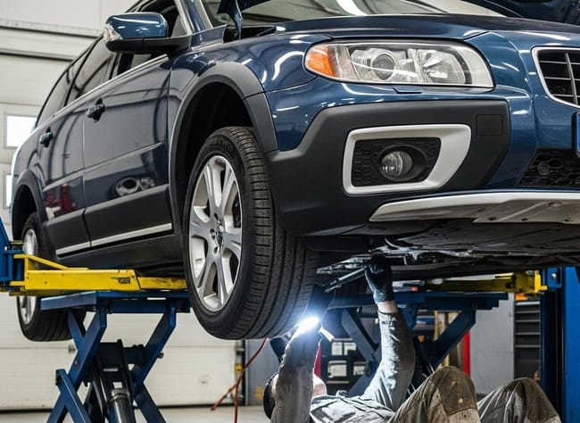 Volvo XC70 V.2 Haldex AWD Fel på bakre lager