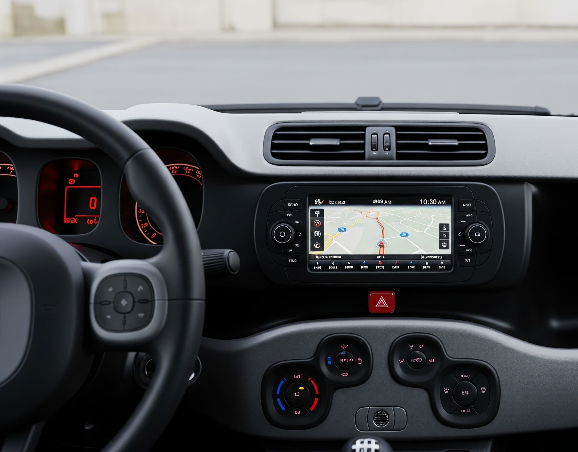 Descrizione del computer di bordo della FIAT PANDA 169