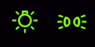 Feux de position : symbole et utilisation