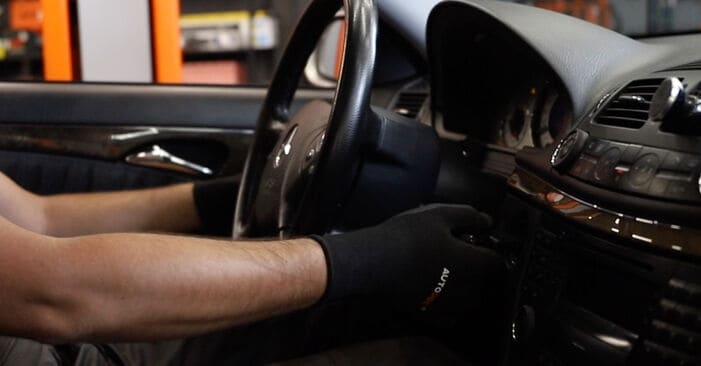 Scheibenwischerposition beim Mercedes W205