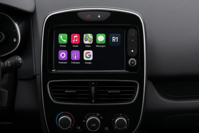 système R-Link dans la Clio 4