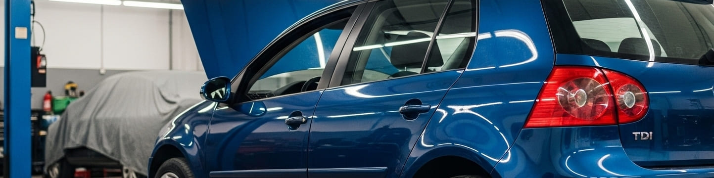 VW Golf 5 TDI: Solucionar los problemas de la mariposa de admisión y válvula EGR