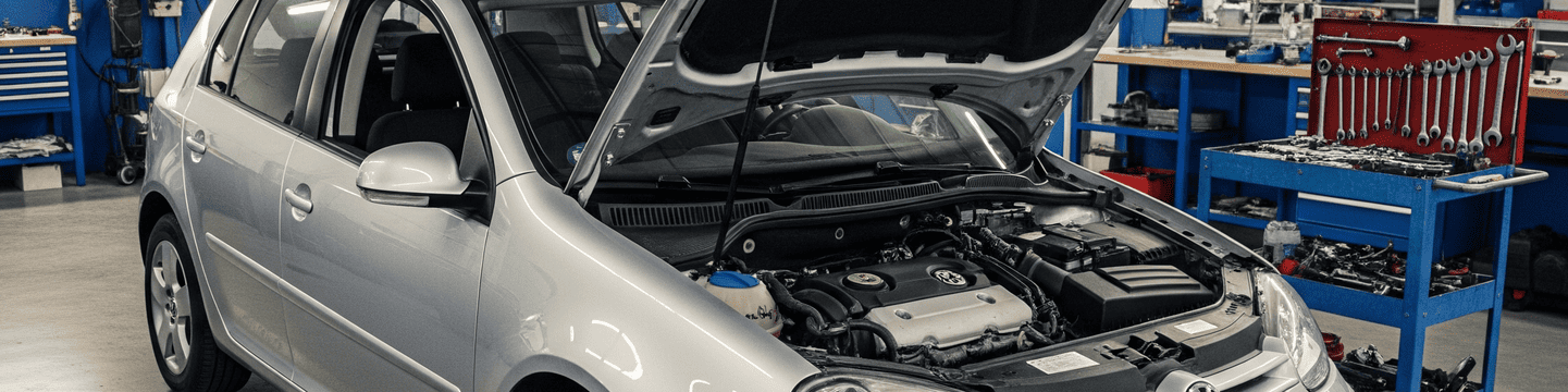 VW Golf 5: Bomba de agua y carcasa del termostato — Por qué estas piezas de plástico se agrietan constantemente