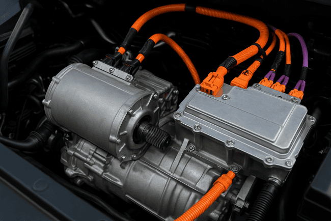 Motore elettrico e batterie nel dettaglio
