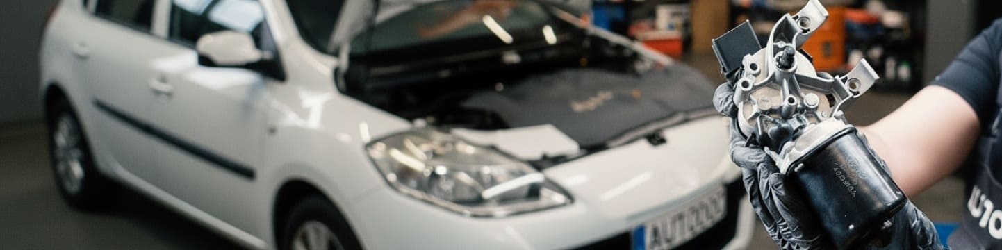 Scheibenwischer-Motor wechseln: Komplette Schritt-für-Schritt-Anleitung für Ihren Renault Clio 3
