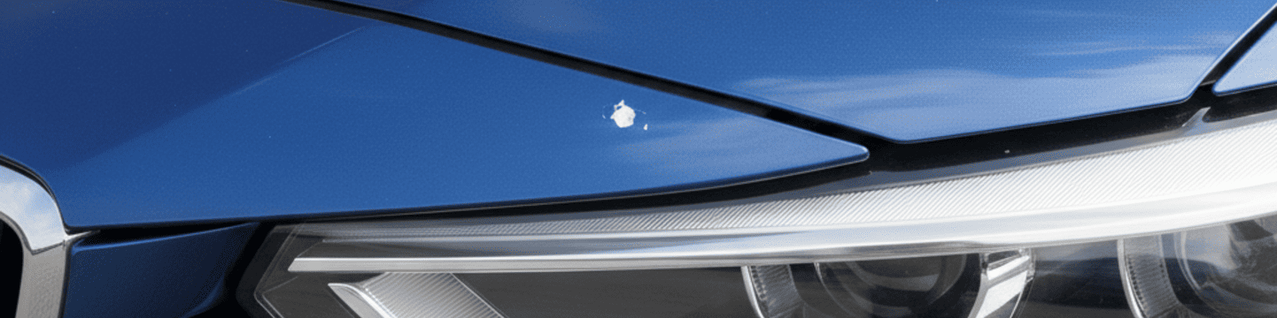 Wie kann ich Steinschläge im Lack beseitigen?