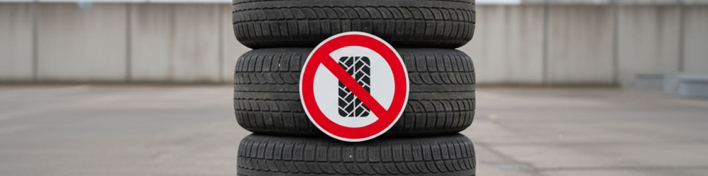 Welche Reifen sind in Deutschland unzulässig?