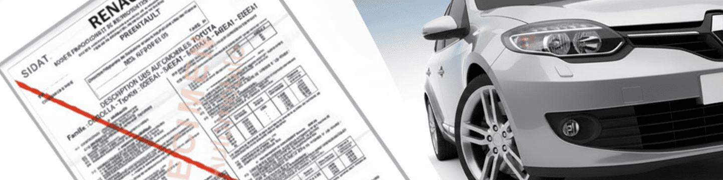 Comment se procurer le barré rouge de mon Renault ?