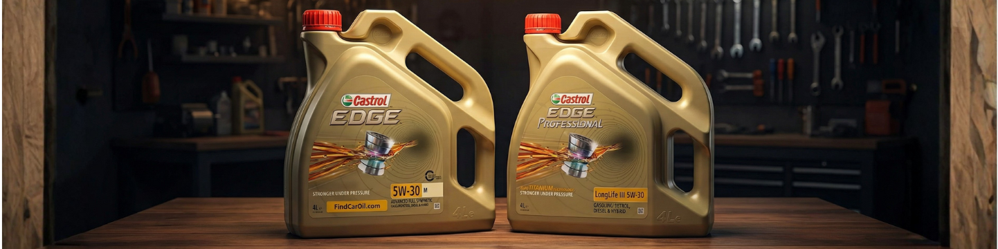 Castrol EDGE vs EDGE Professional