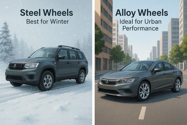 Alloy wheels vs steel wheels - which is better