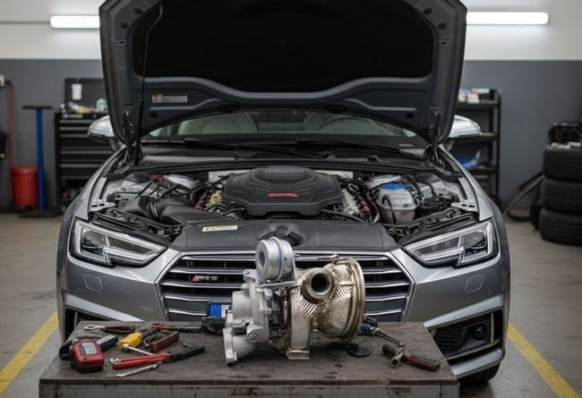 Audi S4: Problemy z turbosprężarką w 3.0 TFSI