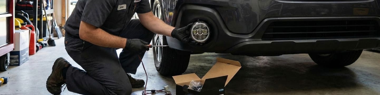 Comment installer des feux antibrouillard sur une voiture