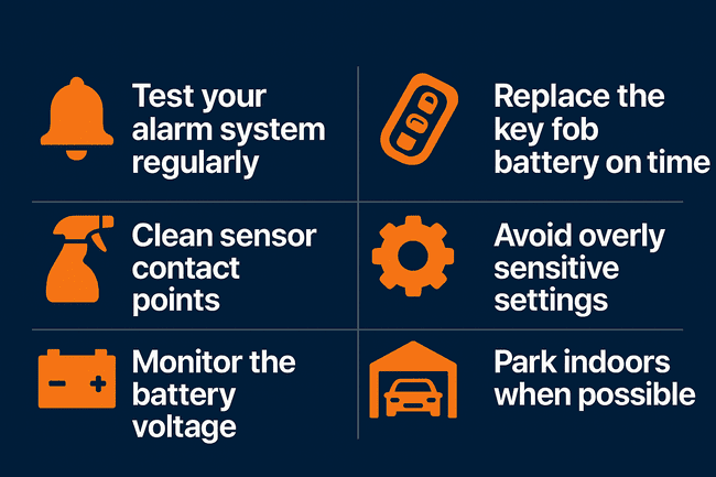 How to diagnose car alarm faults