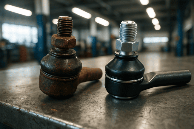 Jak naprawić końcówkę drążka kierowniczego