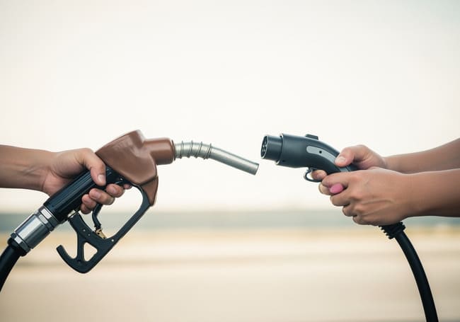 Vad betyder ICE, HEV, PHEV och BEV