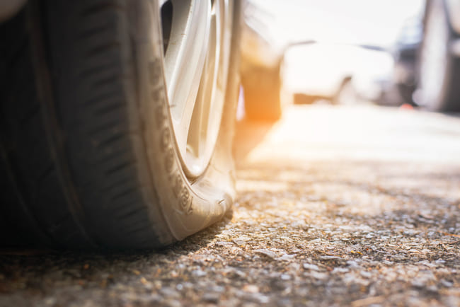 Autoreifen Verliert Luft