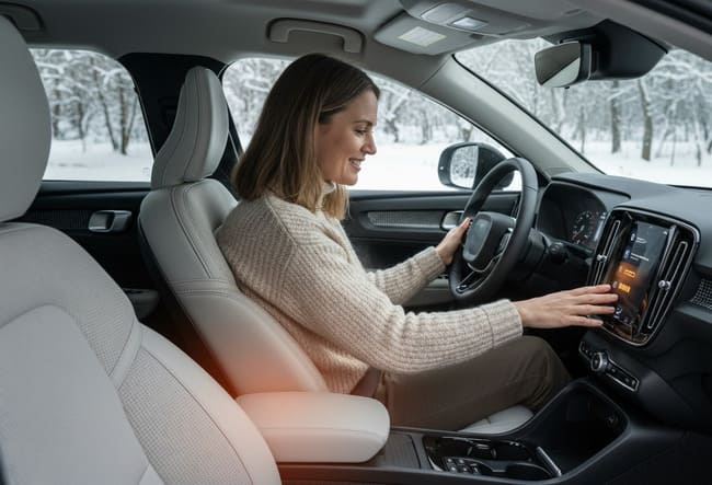 Volvo XC40 : Problèmes avec le chauffage des sièges
