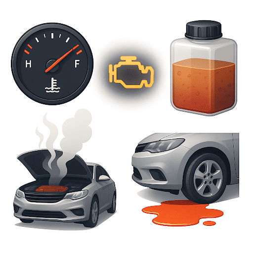 Signs the coolant needs replacing