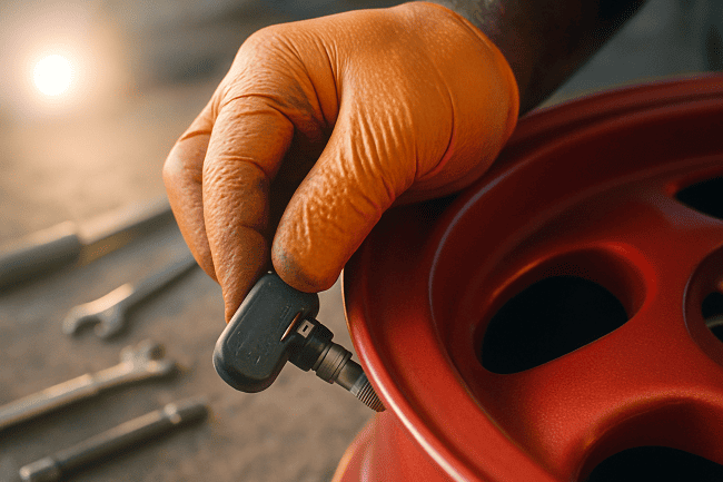 What are tyre pressure sensors?