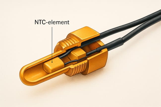 Funktion des Kraftstofftemperatursensors