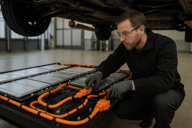 ¿Cómo funciona el motor de un coche eléctrico?