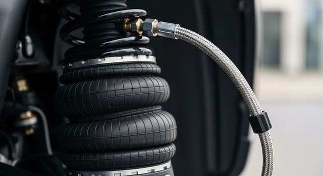 Come sono fatte le sospensioni pneumatiche