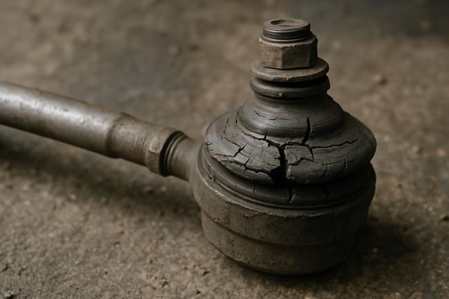 Manutenzione snodo assiale nella scatola guida