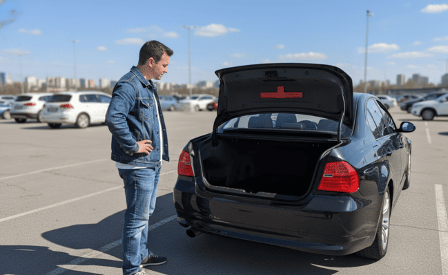 BMW E90: Probleme cu portbagajul