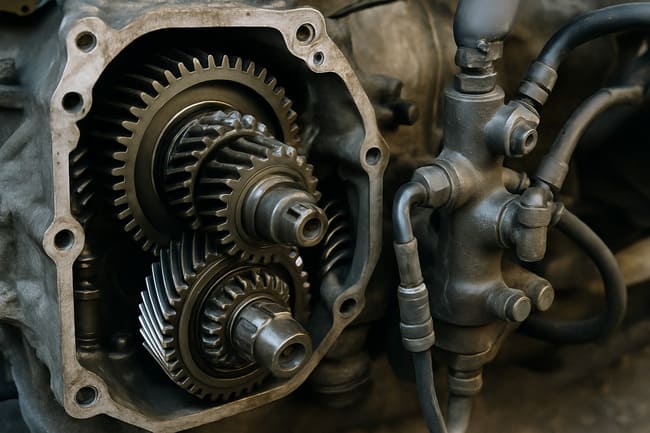 Confronto tra olio per ingranaggi e olio idraulico