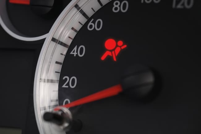 Spia dell’airbag accesa