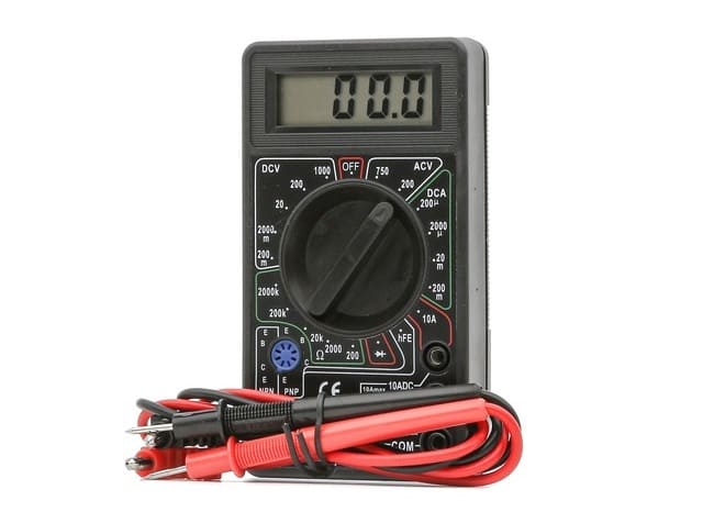 tester une bougie d'allumage avec un multimetre