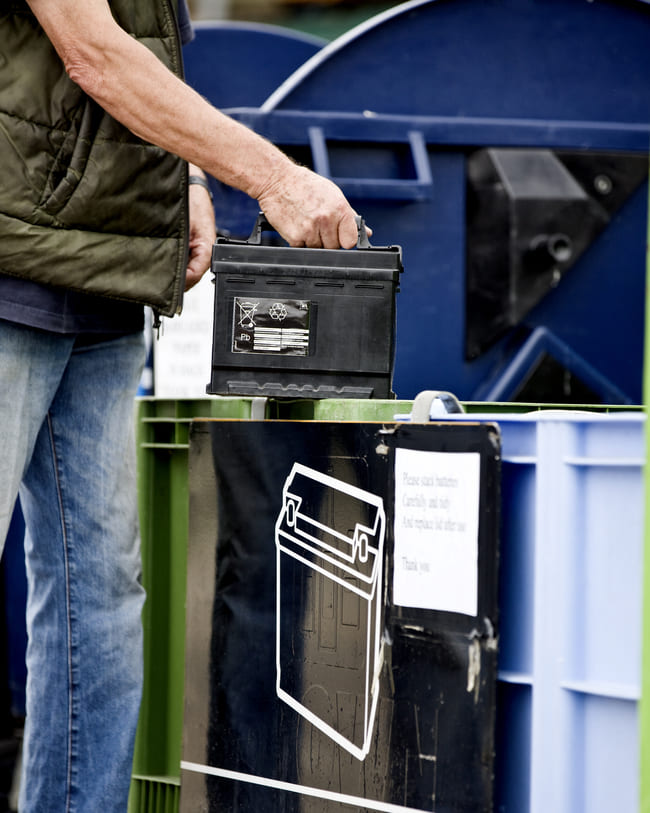 Wo Autobatterie Entsorgen