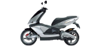 Mobylette Filtre à air pour APRILIA AREA Motocyclette