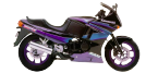 Mobylette Pignons à chaîne pour KAWASAKI GPX Motocyclette