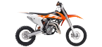 Mobylette Garniture/machoire de frein pour KTM 65 Motocyclette