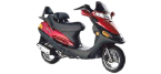 Moped Fékbetét/-pofa — KYMCO SPACER Motor
