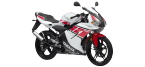 Mobylette Resposes-pieds pour YAMAHA TZR Motocyclette