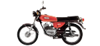 Mobylette Bague d'étanchéité/Cache poussière pour YAMAHA RS Motocyclette