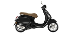 Garniture et plaquettes de frein VESPA PRIMAVERA moto catalogue