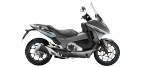 Moped Insugs-/avgasgrenrörspackning/-ringtätning till HONDA NC INTEGRA MC