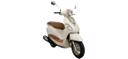 Motocicleta SYM ATTILA Placa de travão e maxila catálogo