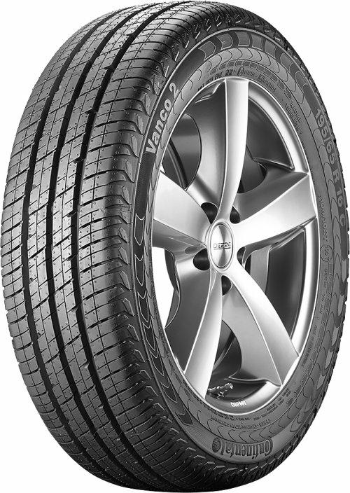 185/75 r14 Sommerdekk til varebil Continental VANCO2 102Q 0451158 pris